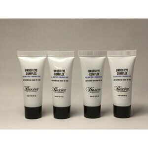 Baxter of California Under Eye Complex Cream Travel Size LOT 4 X Tubes 3ml Each
